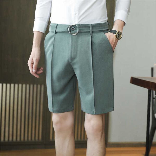 men's shorts 2022 pleated men summer white korean fashion casual work wear clothes breathable comfort slim fit bermudas y2302, White;black
men's shorts 2022 pleated men summer white korean fashion casual work wear clothes breathable comfort slim fit bermudas y2302, White;black
