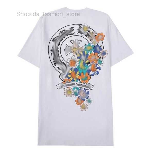summer luxury mens t shirts brand ch man t-shirt horseshoe flower tees classic cross heart sanskrit letter short sleeve designer 7 82y0, White;black
summer luxury mens t shirts brand ch man t-shirt horseshoe flower tees classic cross heart sanskrit letter short sleeve designer 7 82y0, White;black