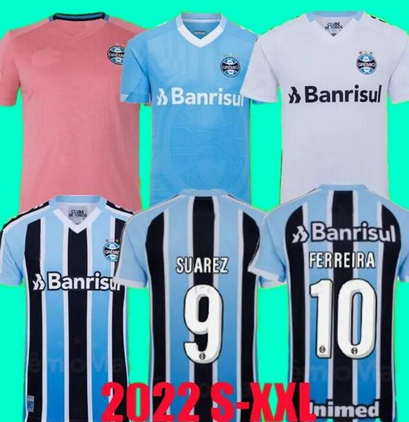 22 23 gremio soccer jerseys suarez 2022 2023 campaz villasanti benitez ferreira janderson camisa home away third outubro rosa football shirt, Black
22 23 gremio soccer jerseys suarez 2022 2023 campaz villasanti benitez ferreira janderson camisa home away third outubro rosa football shirt, Black