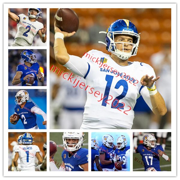 football san jose state spartans jersey custom stitched mens alec trujillo nick starkel kenyon reed tysyn parker kyle harmon tyler nevens sa, Black
football san jose state spartans jersey custom stitched mens alec trujillo nick starkel kenyon reed tysyn parker kyle harmon tyler nevens sa, Black