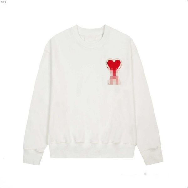 hoodie male and female designer amis paris hooded quality sweater embroidered red love winter round neck jumper couple sweatshirts pat4, Black
hoodie male and female designer amis paris hooded quality sweater embroidered red love winter round neck jumper couple sweatshirts pat4, Black