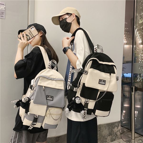 backpack korean schoolbag female student backpack large capacity fashion boy computer bag femal bags 230201
backpack korean schoolbag female student backpack large capacity fashion boy computer bag femal bags 230201