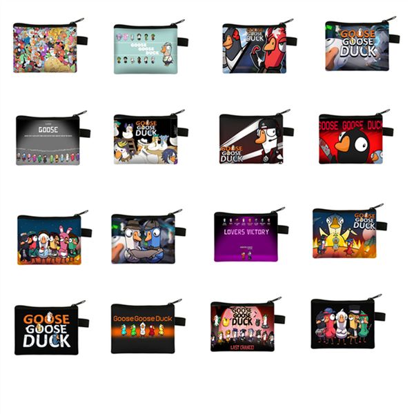 cute cartoon coin purses fashion goose goose duck game avocado printed mini wallet portable card key bag zipper clutch bags women girls wall, White
cute cartoon coin purses fashion goose goose duck game avocado printed mini wallet portable card key bag zipper clutch bags women girls wall, White