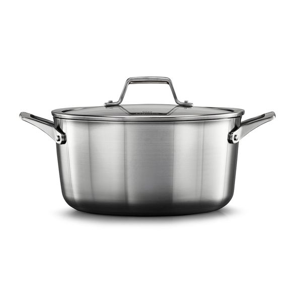 calphalon premier stainless steel cookware 6-quart stockpot with cover
calphalon premier stainless steel cookware 6-quart stockpot with cover