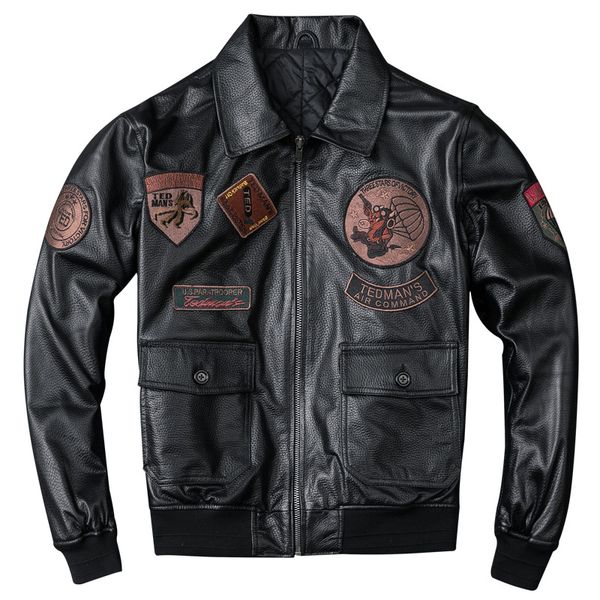 sheepskin leather motorcycle jacket men autumn winter clothing outerwear coats cotton padded bomber jackets plus size 4xl 5xl, Black
sheepskin leather motorcycle jacket men autumn winter clothing outerwear coats cotton padded bomber jackets plus size 4xl 5xl, Black