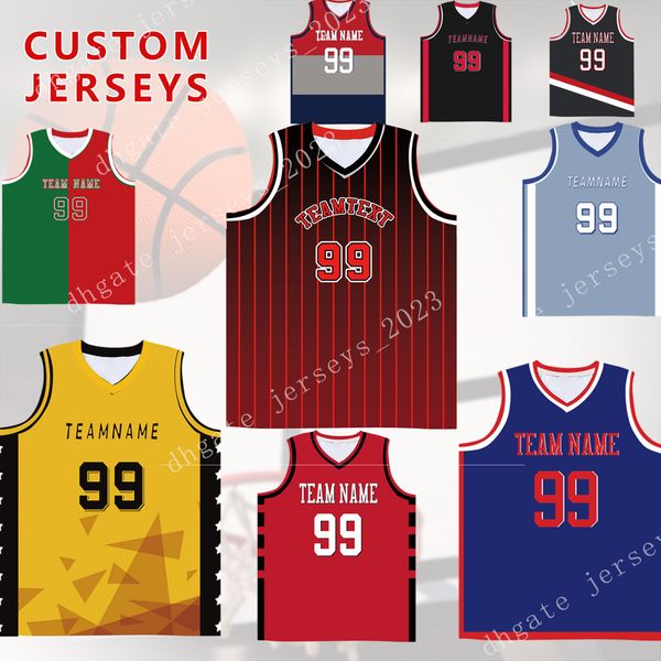 custom basketball jersey - reversible sports vest add any team name number personalized jersey for men/youth, Black;red
custom basketball jersey - reversible sports vest add any team name number personalized jersey for men/youth, Black;red