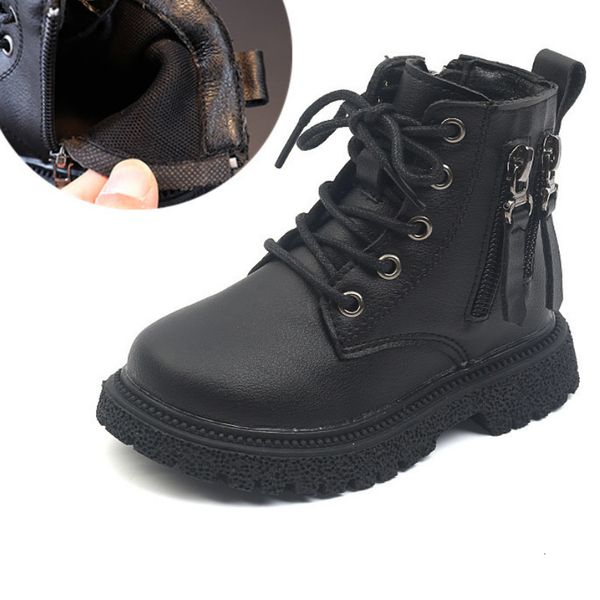 sneakers fashion children leather boots autumn winter plus velvet warm snow waterproof kids boys casual shoes baby girls 230202, Black;red
sneakers fashion children leather boots autumn winter plus velvet warm snow waterproof kids boys casual shoes baby girls 230202, Black;red