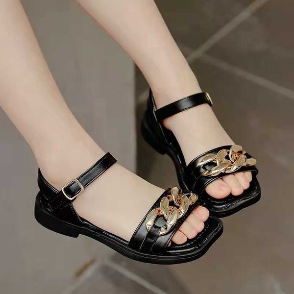 sandals 2022 summer new fashion princess shoes children beach scandals chains type flats in girls for party chic 0202, Black;red
sandals 2022 summer new fashion princess shoes children beach scandals chains type flats in girls for party chic 0202, Black;red