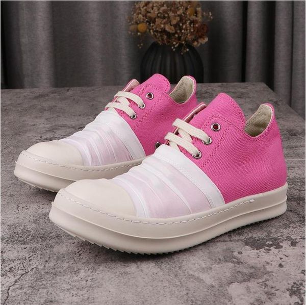 2023 popular canvas shoes rick orange men's casual shoes patchwork satin design women's sneakers with box lace-up owens male sneak, Black
2023 popular canvas shoes rick orange men's casual shoes patchwork satin design women's sneakers with box lace-up owens male sneak, Black