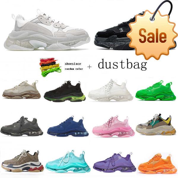 women men triple s shoe dad casual shoes crystal bottom paris 17fw leisure sneakers for vintage old grandpa trainer arge increasing sneakers, Black
women men triple s shoe dad casual shoes crystal bottom paris 17fw leisure sneakers for vintage old grandpa trainer arge increasing sneakers, Black