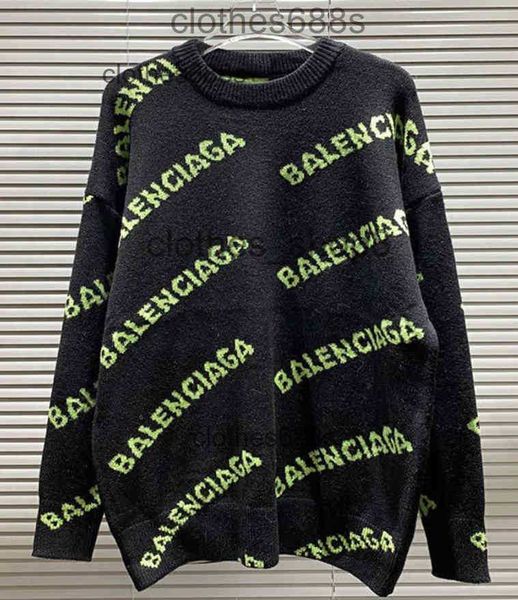 designer men's sweater balencigas hoodies women sweaters 2023 new fashion brand paris knitted fashion sweater letter jacquard casual lo, White;black
designer men's sweater balencigas hoodies women sweaters 2023 new fashion brand paris knitted fashion sweater letter jacquard casual lo, White;black