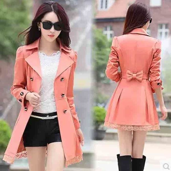 women's trench coats fashion spring autumn trench causal slim solid botton elegant ol ladies women long windbreakers full sleeve coat w, Tan;black
women's trench coats fashion spring autumn trench causal slim solid botton elegant ol ladies women long windbreakers full sleeve coat w, Tan;black