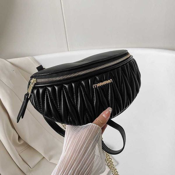 elegant diamond lattice pu leather chain waist bags for women stylish pleated pack luxury crossbody chest bag 2022 230202
elegant diamond lattice pu leather chain waist bags for women stylish pleated pack luxury crossbody chest bag 2022 230202