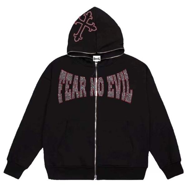 slouchy men's hoodies and women's print skeleton hooded long-sleeve zippered sweater c6m2, Black
slouchy men's hoodies and women's print skeleton hooded long-sleeve zippered sweater c6m2, Black