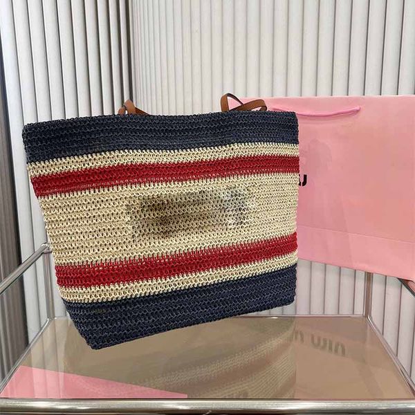 luxury designer bag ladies large capacity tote bag alphabet printing striped straw braid shopping bag fashion lining isolation zipper vintag
luxury designer bag ladies large capacity tote bag alphabet printing striped straw braid shopping bag fashion lining isolation zipper vintag
