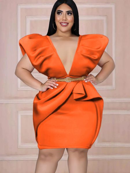 plus size dresses size deep v neck women high waist bodycon ruffles robes knee length night club party event outfits summer 4xl 230202, Black
plus size dresses size deep v neck women high waist bodycon ruffles robes knee length night club party event outfits summer 4xl 230202, Black