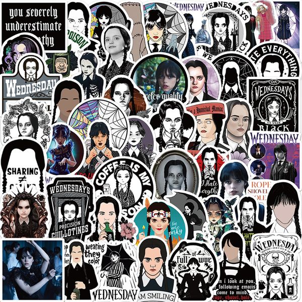 50pcs wednesday addams stickers movies graffiti stickers for diy luggage lapskateboard motorcycle bicycle stickers tt118
50pcs wednesday addams stickers movies graffiti stickers for diy luggage lapskateboard motorcycle bicycle stickers tt118