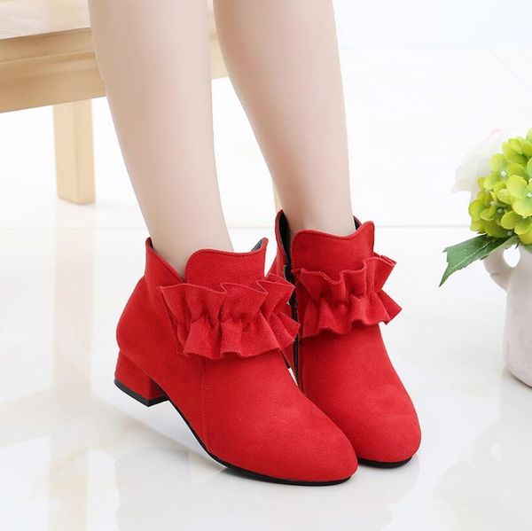 sneakers girls fashion boots leather sport shoes for children mid heel warm short soft bottom princess snow kids 230202, Black;red
sneakers girls fashion boots leather sport shoes for children mid heel warm short soft bottom princess snow kids 230202, Black;red