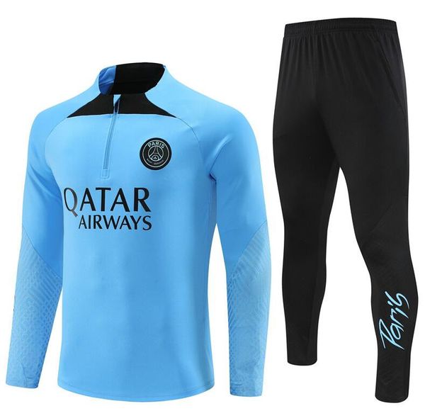22 23 kids psgs paris tracksuits training chandal messis tracksuit mbappe kit survetement foot tuta jacket retro futbol soccer football men, Black
22 23 kids psgs paris tracksuits training chandal messis tracksuit mbappe kit survetement foot tuta jacket retro futbol soccer football men, Black