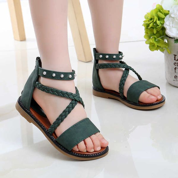 summer 2022 sandals for girl child fashion cross strap princess flat heel beach big girls kids shoes size 27-37 csh1398 0202, Black;red
summer 2022 sandals for girl child fashion cross strap princess flat heel beach big girls kids shoes size 27-37 csh1398 0202, Black;red