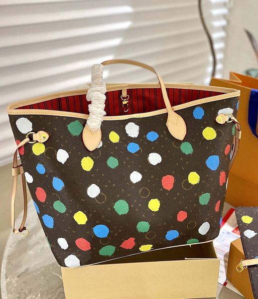 l never bag 23ss x yayoi kusama designer womens painted dots monograms empreinte shoulder bag 2pcs tote clutch purse embossed leather handba
l never bag 23ss x yayoi kusama designer womens painted dots monograms empreinte shoulder bag 2pcs tote clutch purse embossed leather handba