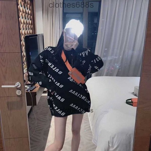 designer hoodies balencigs fashion men's sweaters paris women's 2023 new autumn and winter loose dress jacquard letter medium long, White;black
designer hoodies balencigs fashion men's sweaters paris women's 2023 new autumn and winter loose dress jacquard letter medium long, White;black