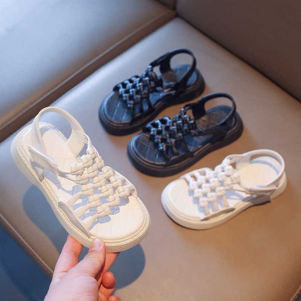 2022 summer new little girls soft weave beach shoes kids fashion open-toe beautiful princess sandals versatile casual 0202, Black;red
2022 summer new little girls soft weave beach shoes kids fashion open-toe beautiful princess sandals versatile casual 0202, Black;red