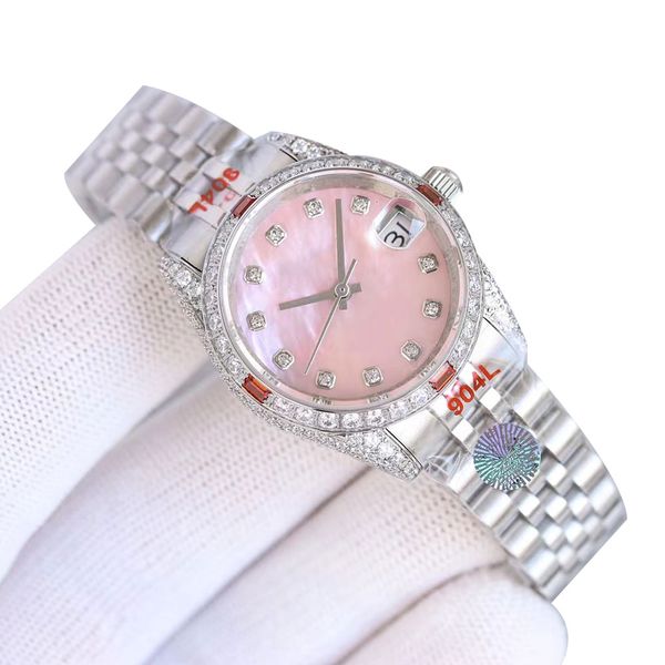 fashion womens watch 36mm diamond watches automatic movement watch 904l stainless steel bracelet gift wristwatch orologi di lusso, Slivery;brown
fashion womens watch 36mm diamond watches automatic movement watch 904l stainless steel bracelet gift wristwatch orologi di lusso, Slivery;brown