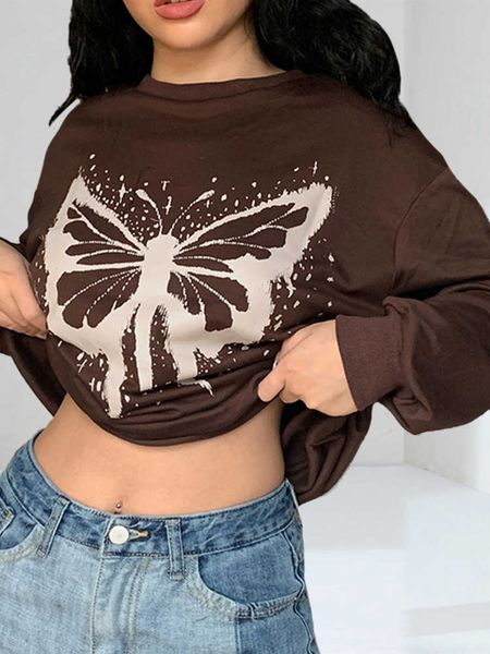 women's hoodies sweatshirts blingblingee spring women printed loose streetwear long sleeve o neck oversize pullovers female y2k y2302, Black
women's hoodies sweatshirts blingblingee spring women printed loose streetwear long sleeve o neck oversize pullovers female y2k y2302, Black