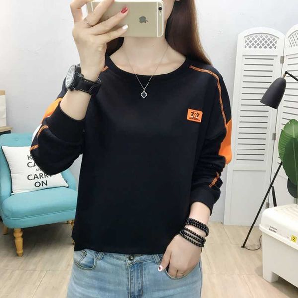 women's hoodies sweatshirts vetement femme 2022 loose casual women clothing spring autumn sweatshirt female pullover woman long sleeve, Black
women's hoodies sweatshirts vetement femme 2022 loose casual women clothing spring autumn sweatshirt female pullover woman long sleeve, Black