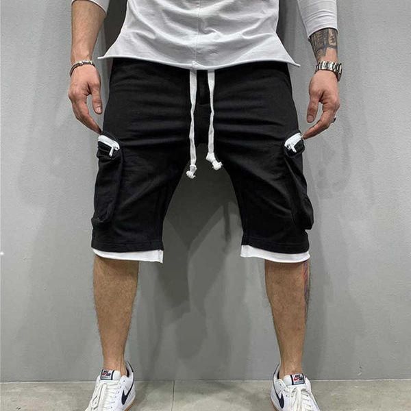 men's shorts men knee-length cotton loose short trousers fitness bodybuilding joggers durable summer pants sportswear y2302, White;black
men's shorts men knee-length cotton loose short trousers fitness bodybuilding joggers durable summer pants sportswear y2302, White;black