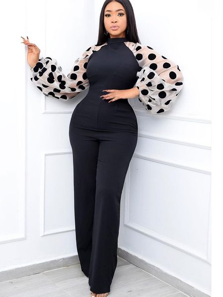 women's plus size pants women black jumpsuits patchwork sleeves polka dot see through high waist slim elegant office ladies fashion bod
women's plus size pants women black jumpsuits patchwork sleeves polka dot see through high waist slim elegant office ladies fashion bod