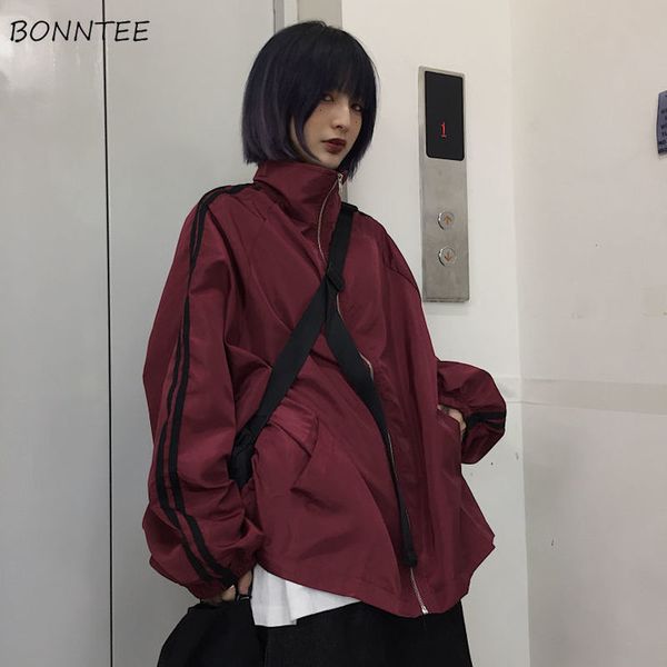 women's jackets women bf style chic harajuku sunproof leisure spring couples jacket zipper high street allmatch teens outwear 230202, Black;brown
women's jackets women bf style chic harajuku sunproof leisure spring couples jacket zipper high street allmatch teens outwear 230202, Black;brown