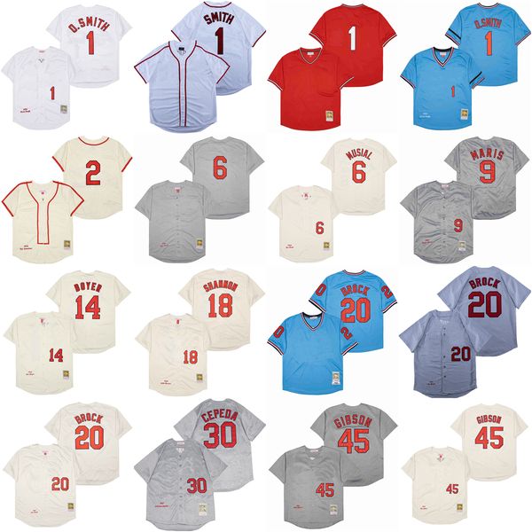 1944 1946 1956 1963 retro baseball 1 ozzie smith jersey 45 bob gibson 6 stan musial 20 lou brock 51 willie mcgee 9 roger maris 14 ken boyer, Blue;black
1944 1946 1956 1963 retro baseball 1 ozzie smith jersey 45 bob gibson 6 stan musial 20 lou brock 51 willie mcgee 9 roger maris 14 ken boyer, Blue;black