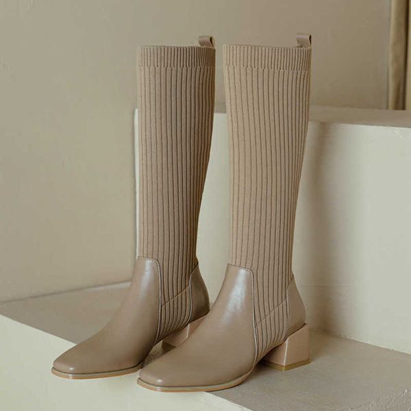 boots knitted wool elastic thin boots women s knee high thick heel socks motorcycle boots 220926, Black
boots knitted wool elastic thin boots women s knee high thick heel socks motorcycle boots 220926, Black