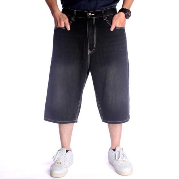 men's shorts summer jeans breeches hip hop streetwear baggy denim skateboarding casual straight capris pants plus size 42-46 y2302, White;black
men's shorts summer jeans breeches hip hop streetwear baggy denim skateboarding casual straight capris pants plus size 42-46 y2302, White;black