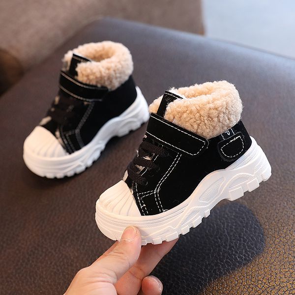 sneakers children's shoes winter kids baby plush thickened cotton boots boys and girls warm snow 230202, Black;red
sneakers children's shoes winter kids baby plush thickened cotton boots boys and girls warm snow 230202, Black;red