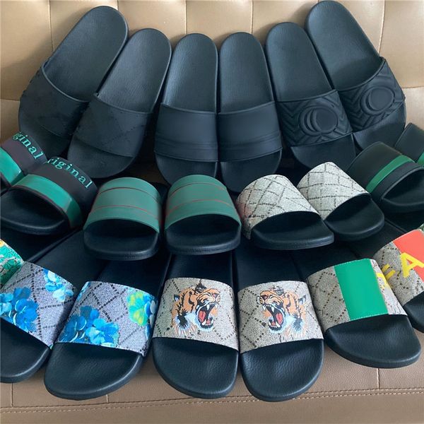 mens designers slides womens web slippers fashion floral slipper leather rubber flats tigers matelasse blooms floral sandals summer beach lo, Black
mens designers slides womens web slippers fashion floral slipper leather rubber flats tigers matelasse blooms floral sandals summer beach lo, Black