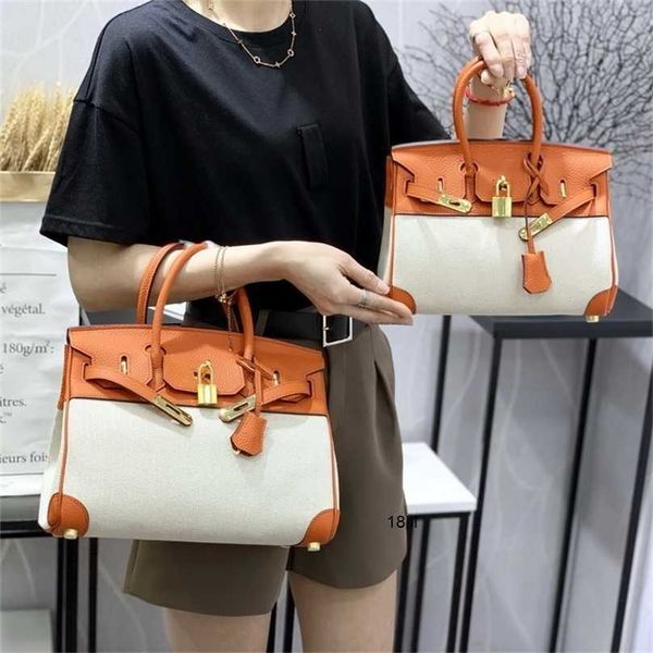 designer birkin herme bags 2021h new layer lychee grain cow leather with linen canvas bag hand messenger b11s
designer birkin herme bags 2021h new layer lychee grain cow leather with linen canvas bag hand messenger b11s
