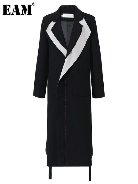 womens trench coats eam women titched irregular long big size lapel sleeve loose windbreaker fashion spring autumn 1w5190 230202, Tan;black
womens trench coats eam women titched irregular long big size lapel sleeve loose windbreaker fashion spring autumn 1w5190 230202, Tan;black