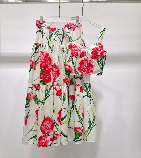 do 2023 summer brand suit fashion dresses elegant dinner party logo women's print bustier cropped long skirt bohemian holiday wedding d, White
do 2023 summer brand suit fashion dresses elegant dinner party logo women's print bustier cropped long skirt bohemian holiday wedding d, White