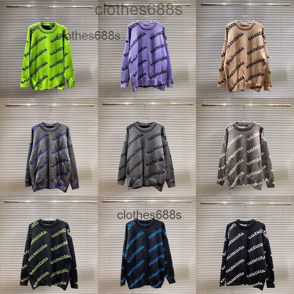 designer men's sweater balencigas hoodies women sweaters 2023 autumn winter new sweater classic series letter jacquard loose casual and, White;black
designer men's sweater balencigas hoodies women sweaters 2023 autumn winter new sweater classic series letter jacquard loose casual and, White;black