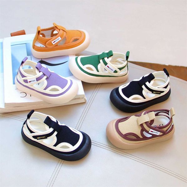 children platform sandals 2022 new summer flat heel canvas sandal for kids cut-outs boys girls fresh sneaker thick bottom f01252 0202, Black;red
children platform sandals 2022 new summer flat heel canvas sandal for kids cut-outs boys girls fresh sneaker thick bottom f01252 0202, Black;red
