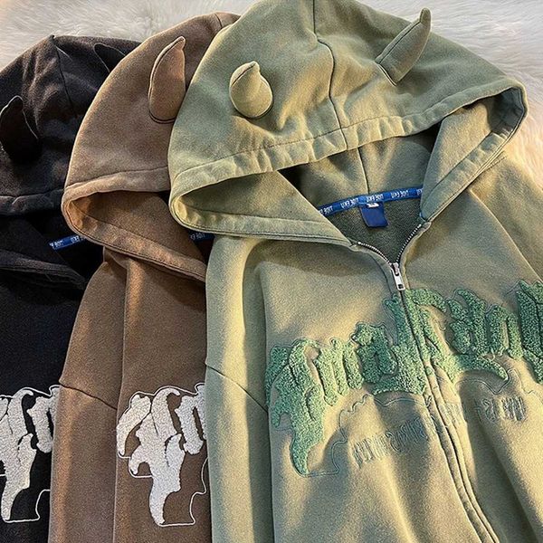 women's hoodies sweatshirts letters embroidery sweatshirt y2k zip up hoodie 2022 hip hop streetwear kawaii harajuku grunge outwear brow, Black
women's hoodies sweatshirts letters embroidery sweatshirt y2k zip up hoodie 2022 hip hop streetwear kawaii harajuku grunge outwear brow, Black