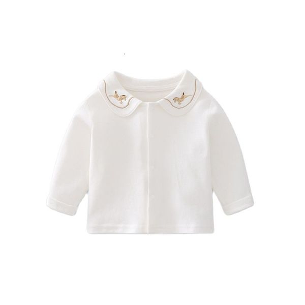 t-shirts 0-36m pure cotton white for born infant baby girls long sleeve bottoming t shirt toddler kids boys clothes 230202, Blue
t-shirts 0-36m pure cotton white for born infant baby girls long sleeve bottoming t shirt toddler kids boys clothes 230202, Blue
