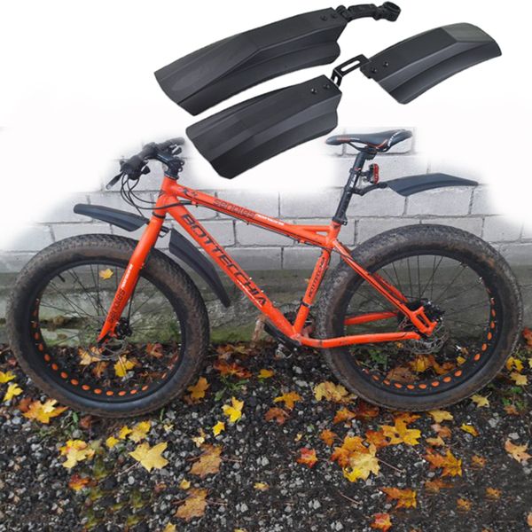 Image of 20/24/26 inch Bike Fender Electric Folding Bicycle Mud Guard Snow Bicycle Mudguard Fat Bike Fender Fatbike MTB Bike Cycling Fenders Parts