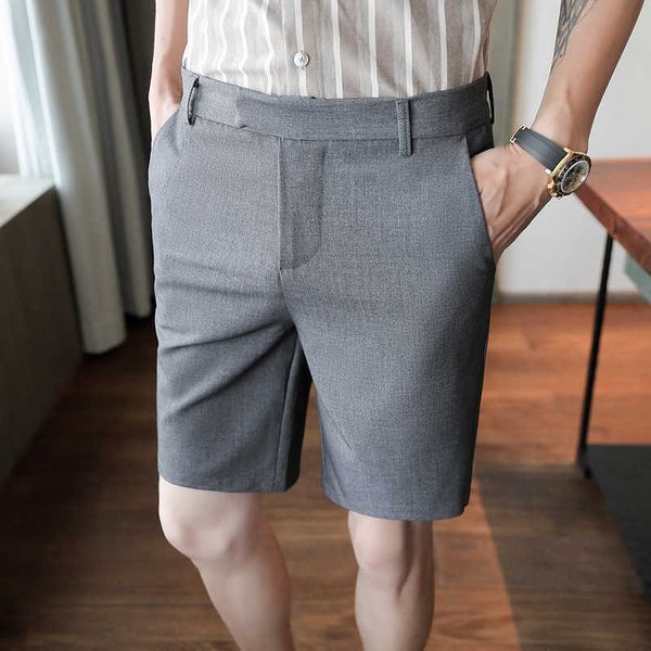 men's shorts 2022 korean style summer business casual /male slim fit short suit black gray plus size s-3xl y2302, White;black
men's shorts 2022 korean style summer business casual /male slim fit short suit black gray plus size s-3xl y2302, White;black