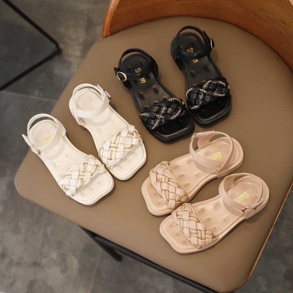 girls sandals 2022 summer new korean style open-toe kids fashion soft pu flat black weave with chains sweet princess square-toe 0202, Black;red
girls sandals 2022 summer new korean style open-toe kids fashion soft pu flat black weave with chains sweet princess square-toe 0202, Black;red