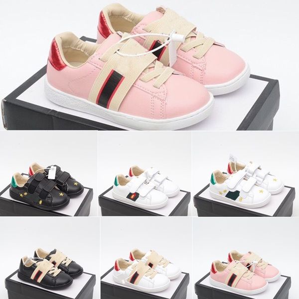 kids boys girls star shoes italy bee sneakers casual shoe white flat leather shoe green red stripe embroidered chirdren sport sneaker size 2, Black;red
kids boys girls star shoes italy bee sneakers casual shoe white flat leather shoe green red stripe embroidered chirdren sport sneaker size 2, Black;red