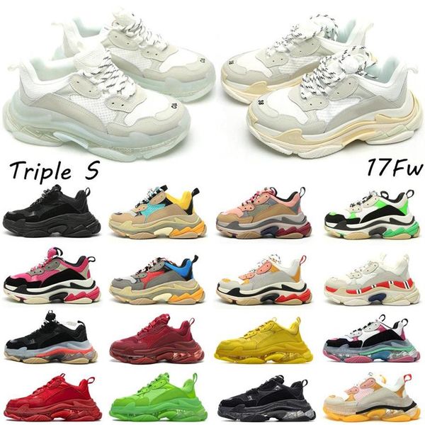 2020 designer triple s platform sneakers for men women chaussures paris 17fw triple black cream yellow red casual shoes luxury sho232b
2020 designer triple s platform sneakers for men women chaussures paris 17fw triple black cream yellow red casual shoes luxury sho232b
